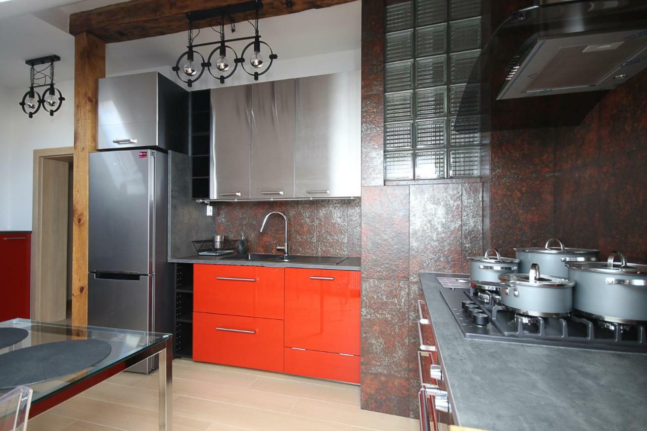 卢布林Pod Zamkiem 2 Sypialnie, Salon, 70 M, Komfort, Max 7 Os公寓 外观 照片
